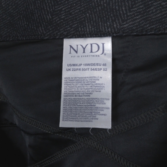 NYDJ Plus Pinte Straight Leg Pant - Picture 8 of 8